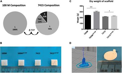 A Composite Lactide-Mineral 3D-Printed Scaffold for Bone Repair and Regeneration